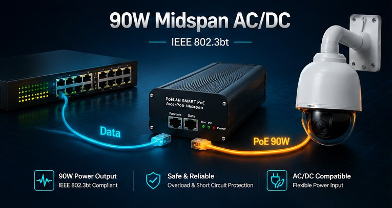 قیمت و خرید آداپتور PoE اکسیس